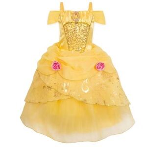 Disney’s Belle Costume Set (include dress, shoes, jewelry)